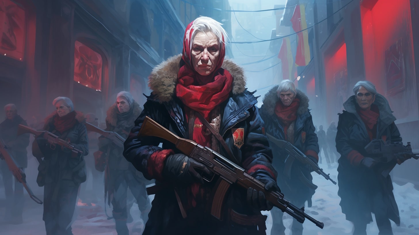 Babushka Book | Enter a Futuristic World Ruled by Powerful Old Women ...